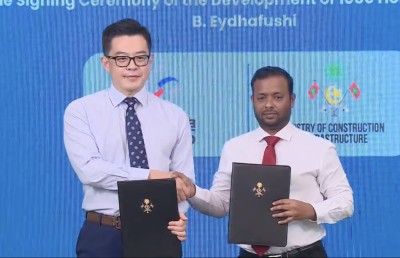 އޭދަފުށީގައި 15 ބުރީގެ 12 ޓަވަރުގައި 1000 ފްލެޓް އަޅަން ހަވާލުކޮށްފި