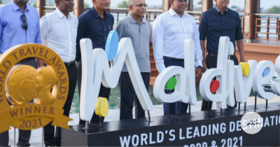 ދުނިޔޭގެ ލީޑިން ޑެސްޓިނޭޝަން އެވޯޑް ރާއްޖެއިން ތިން ވަނަ ފަހަރަށް ދިފާއުކޮށްފި