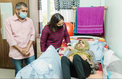 އެނދުމަތިވެފައި ތިބި ކުދިންތަކަކަށް އާކް އިން އެހީވެއްޖެ