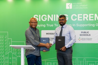 ހުޅުމާލޭ ދެވަނަ ފިޔަވަހީގައި މިސްކިތްތަކެއް އެޅުމަށް ދެ ކުންފުންޏަކާ ހަވާލުކޮށްފި