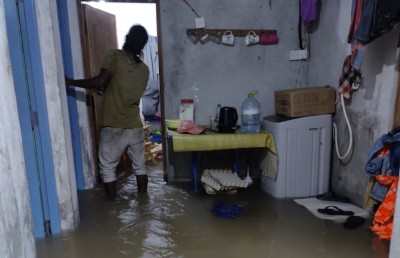 ވިއްސާރާގައި ބައެއް ރަށްރަށުގެ ގެތަކަށް ބޮޑު ގެއްލުމެއް!