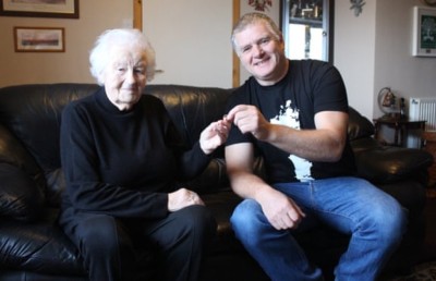 ގެއްލުނު ކައިވެނީގެ އަނގޮޓި ބައި ގަރުނު ފަހުން ފެނި ބޮޑު އުފަލެއް