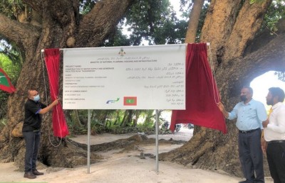 ތަކަންދޫގެ ފެނާއި ނަރުދަމާގެ މަސައްކަތް ފަށައިފި