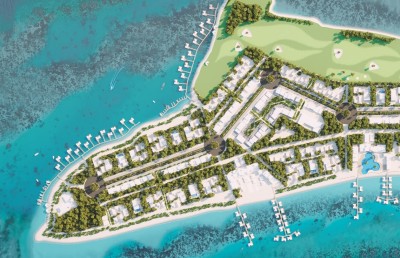 ބަރެސްދޫގެ ޑިޒައިން ބަދަލުކޮށް، ދުބާއީގެ "ޕާމް އައިލެންޑް" ކޮންސެޕްޓަށް