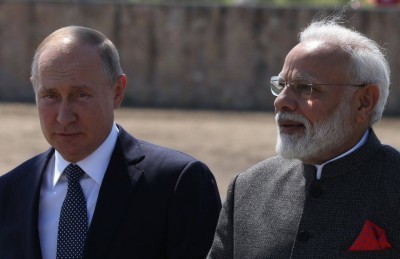 ރަޝިޔާގެ ރައީސް ޕުޓިން އިންޑިއާ އަށް