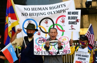 އެމެރިކާގެ ޑިޕްލޮމެޓުން ބެއިޖިން އޮލިމްޕިކްސް ބޮއިކޮޓްކޮށްފި