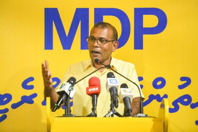 އިންޑިއާއިން ދިން 100 މިލިއަން ޑޮލަރުގެ ލޯނަކީ މިވަގުތަށް ލިބުނު ވަގުތީ ހައްލެއް: ރައީސް ނަޝީދު