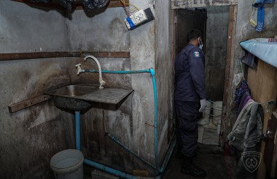 އާންމު ސިއްހަތަށް ގެއްލުންވާ ގޮތަށް އުޅޭ ތަންތަން ބަލައި ހުޅުމާލެ އިން 14 ބިދޭސީއަކު އަތުލައިގެންފި