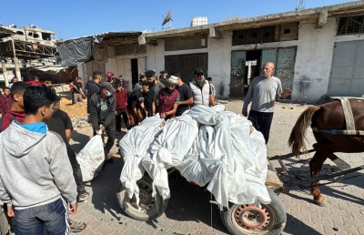 ޣައްޒާގައި 24 ގަޑިއިރު ތެރޭ 30 މަރާ އެކު ޖުމްލަ 44،500 އިން މައްޗަށް