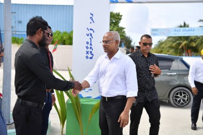 ފަރެސްމާތޮޑާއަށް ކުރެއްވި ދަތުރުފުޅަށް ފަހު ރައީސް މާލެ ވަޑައިގެންފި