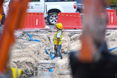 އަމީނީ މަގު ދެވަނަ ސެގްމަންޓްގެ ފެނާއި ނަރުދަމާގެ މަސައްކަތް ފަށައިފި