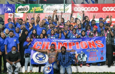 ކްލަބް މޯލްޑިވްސް: އަންހެން ޑިވިޝަންގެ ތަށި އެމްޕީއެލުން މިލްކުކޮށްފި