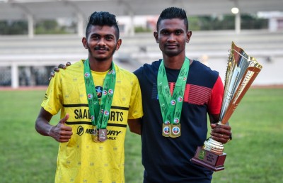 ޑަބަލް ރެކޯޑާ އެކު ގްރޯން ޕްރީގެ އެއްވަނަ އެތުލީޓަކަށް ޖައިޝާ