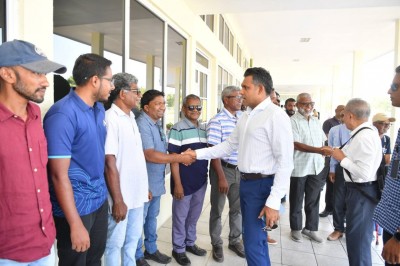 ނައިބު ރައީސް، އައްޑޫއާއި ފުވައްމުލަކަށް ކުރެއްވި ދަތުރުފުޅަށް ފަހު މާލެ ވަޑައިގެންފި
