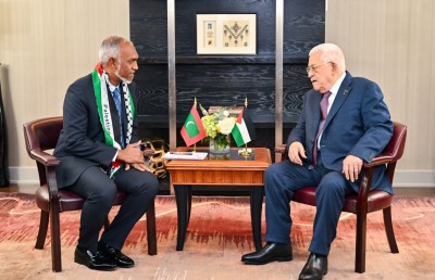 ފަލަސްތީނަށް ބޭނުންވާ އިންސާނީ އެހީ ފޯރުކޮށް ދިނުމުގެ ގަރާރަށް ރާއްޖެއިން ތާއީދުކޮށްފި