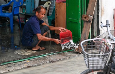 މާލެ ފެނު އަޑީގައި: 24 ގަޑިއިރު ތެރޭ 136 މިލިމީޓަރުގެ ވާރޭ