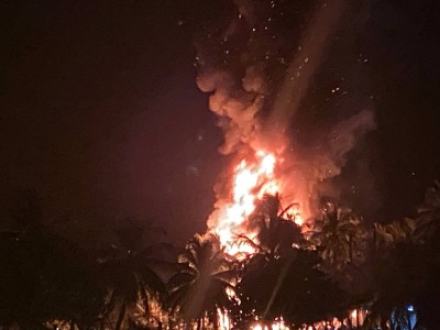 އައްޑޫގައި އަލިފާނުގެ ބޮޑު ހާދިސާއެއް