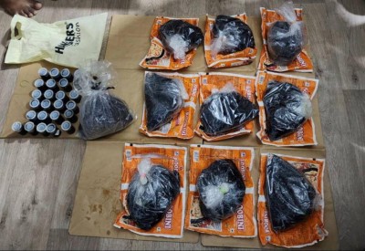 ފުލުހުން ހިންގި އޮޕަރޭޝަނެއްގައި 11 ކިލޯގެ ކެނަބިސް އަތުލައިގެންފި