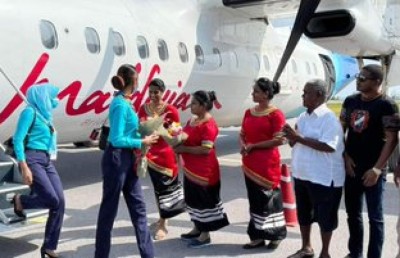 ޗަމްޕާ ބްރަދާސްގެ މަޑިވަރު އެއާޕޯޓަށް ޓެސްޓް ފްލައިޓް ޖައްސައިފި