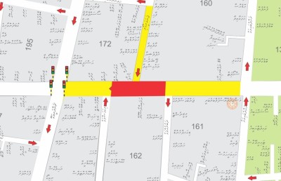 ފެންބޮޑުވާ މައްސަލަ ހައްލުކުރަން މަޖިދީ މަގުން ބައެއް ބަންދުކޮށްފި