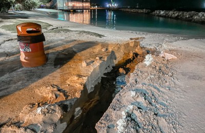 ފެން ހިންދުން ފަސޭހަ ކުރުމަށްޓަކައި ރަސްފަންނާ ދިމާލުން ކޯރެއް ކަނޑާލަން ޖެހުނު!