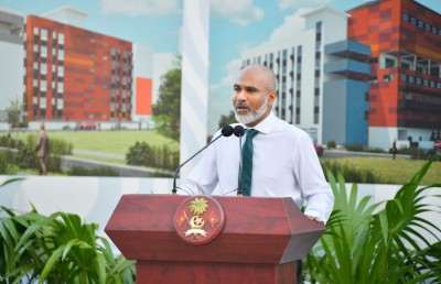 ހުޅުމާލޭގައި އިމާރާތްކުރަމުން އަންނަ 1،400 ޖާގައިގެ އާ ސްކޫލް މި އަހަރަށް ނިމޭނެ: މިނިސްޓަރު