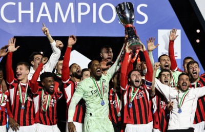 ފަހަތުން އަރައި އިންޓަ ބަލިކޮށް މިލާން ސުޕަ ކަޕް ކާމިޔާބުކޮށްފި