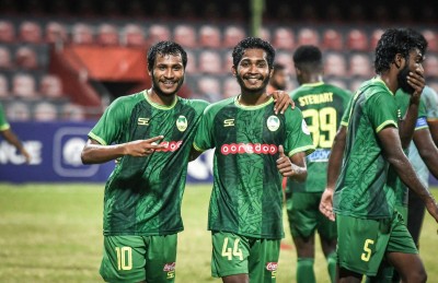 ގްރާންޑޭގެ މައްޗަށް ބޮޑު މޮޅެއް ހޯދައި މާޒިޔާ އެއްވަނަ އަށް