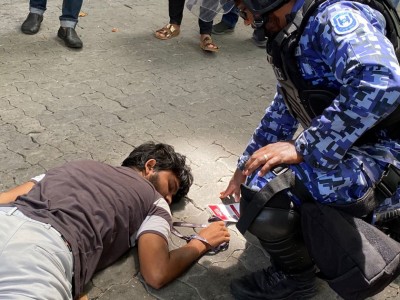 މުޒާހަރާތަަކުގައި ނޫސްވެރިންގެ ރައްކާތެރިކަން ކަށަވަރުކޮށްދިނުމަށް ގޮވާލައިފި