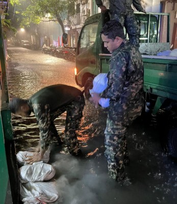 މާލެ އަށް މޫސުން ގޯސް: މިހާތަނަށް 6،835 ޓަނުގެ ފެން ބޭރުކޮށް، 58 ގެއަކަށް އެހީވި