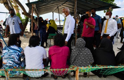 މާލެ ތޮއްޖެއްސުން ހުއްޓުވޭނެ، ހައްލަކީ ރާއްޖެ ގުޅާލުން: ރައީސް