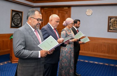 ބަދަލު ގެންނެވި ހަތަރު ވަޒީރުންނަށް މަޖިލީހުން ރުހުން ދީފި