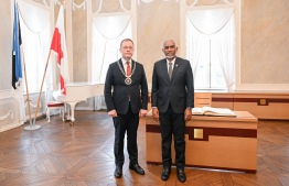 މިއީ ރާއްޖެ އާއި އެސްޓޯނިއާގެ ގުޅުމުގެ އާ ދައުރެއްގެ ފެށުން: ރައީސް