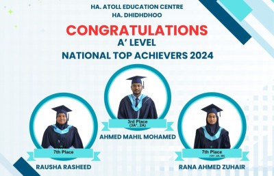 މިފަހަރު އޭ ލެވެލްގައި ރަށްރަށުގެ ސްކޫލްތަކުން މޮޅު ނަތީޖާތަކެއް