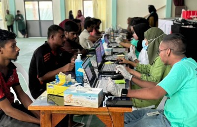 ބިދޭސީންގެ މައުލޫމާތު އެއްކުރުމުގެ ބޮޑު ހަރަކާތެއް މިއަދު މާލެ ސަރަހައްދުގައި