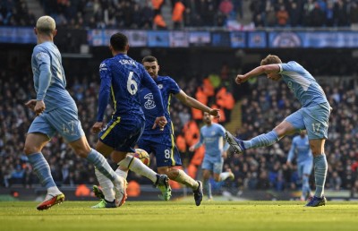 ޗެލްސީ ބަލިކޮށް އެއްވަނައިގައި ސިޓީން 13 ޕޮއިންޓުގެ ލީޑެއް