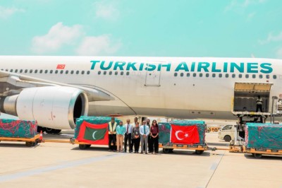 ބިންހެލުމާ ގުޅިގެން ތުރުކީއަށް ފޮނުވުމަށް ނިންމި މަސްދަޅުގެ ފުރަތަމަ ޝިޕްމަންޓް ފޮނުވައިފި