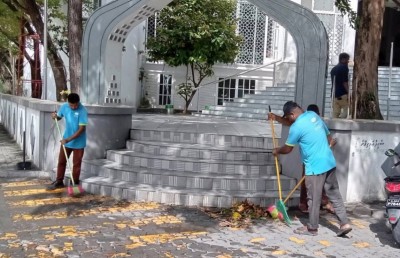 ރޯދައަށް މާލެ ސަރަހައްދުގެ މިސްކިތްތައް މަރާމާތުކުރަން ފަށައިފި