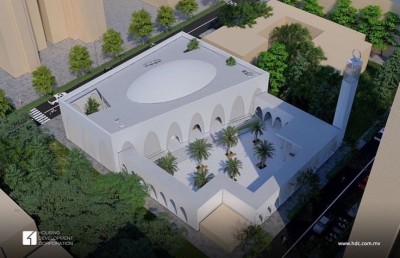 ޒިކުރާ މިސްކިތުގެ މައްސަލަ ހައްލުކޮށް އެސްޖޭ އިން ހުޅުމާލޭގައި މިސްކިތެއް އަޅަނީ