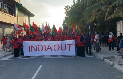 "އިންޑިޔާ އައުޓް" ހަރަކާތް ހުއްޓާލަން ޖެހޭ މަގުބޫލު ސަބަބެއް ދައުލަތަކަށް ނުބުނެވޭ: ޔާމީން