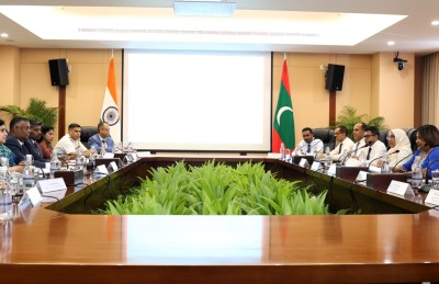 ރާއްޖެ-އިންޑިއާ ގުޅުމުގެ އާ ތަސައްވަރު ތަންފީޒުކުރަން ފުރަތަމަ ބައްދަލުވުން ބާއްވައިފި