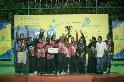 ވެލިދޫ ރަމަޟާން ވޮލީބޯޅަ ލީގުގެ އަންހެން ޑިވިޝަން ޗެމްޕިއަންކަން ސްޕައިކާސްއަށް