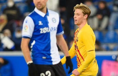 ފަހު ވަގުތު މޮޅުވެ، ބާސެލޯނާ ފަސްވަނަ އަށް ޖެހިލައިފި