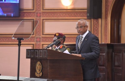 ގިރާވަރު ފަޅު ހިއްކައި މާލޭ މީހުންނަށް 2000 އެއްހާ ގޯތި ދޫކުރާނަން: ރައީސް