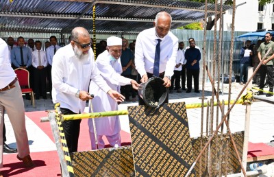 ޝައިހު އިސްމާއިލްގެ ހަރަދުގައި ހުޅުމާލޭގައި މިސްކިތެއް އިމާރާތް ކުރަނީ