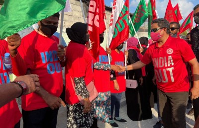 އިންޓެލިޖެންސް މައުލޫމާތު ހޯދަން ރާއްޖެއިން ބަރޯސާވަނީ އިންޑިއާ އަށް އެކަނި: ޔާމީން