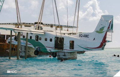 އެއާ މޯލްޑިވްސްގެ މަތިންދާބޯޓެއް ކަނޑު ފައްތައިގެން ޑައިވް ސައިޓެއް ހަދައިފި