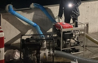 މާލެއަށް ބޯކޮށް ވާރޭ ވެހި، ފެން ހިންދުމަށް ސިފައިން ނިކުމެއްޖެ