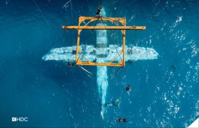 އެއާ މޯލްޑިވްސްގެ މަތިންދާބޯޓެއް ކަނޑު ފައްތައިގެން ޑައިވް ސައިޓެއް ހަދައިފި