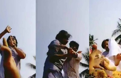 ސަޕޯޓަރަކާ ބައްދާލަން އުޅެނިކޮށް ޕަވަން ވެއްޓިއްޖެ